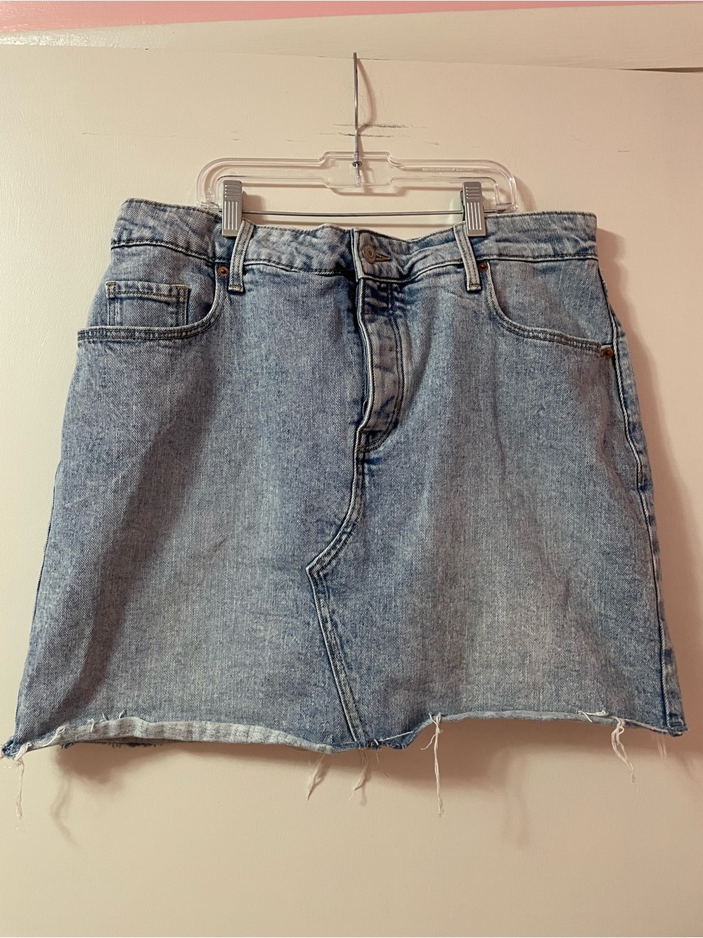 Old navy Light Blue Denim Mini Skirt